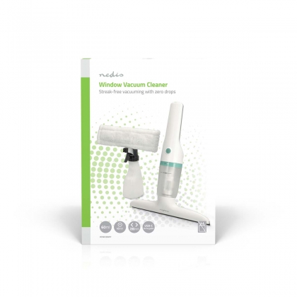 Electrische Ruitenreiniger | 12 W | 1200 Pa | Inhoud Reservoir Vuil Water: 60 ml | Afneembare vuilwatertank | Groen / Wit