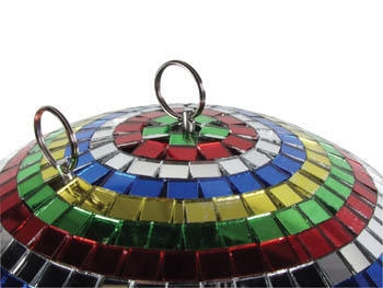GEKLEURDE SPIEGELBOL (Ø 30cm)