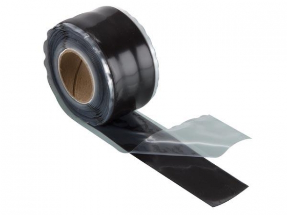 Stretch & fuse tape - zwart - 25 mm x 3 m