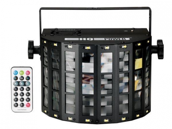ASTAR III  - TRIPLE DERBY 4 x 3W RGBW - DMX-GESTUURD