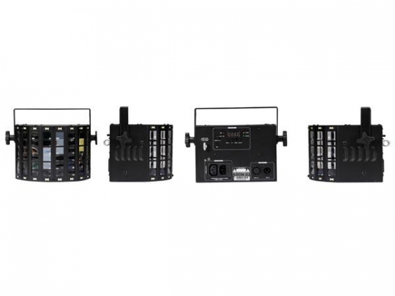 ASTAR III  - TRIPLE DERBY 4 x 3W RGBW - DMX-GESTUURD