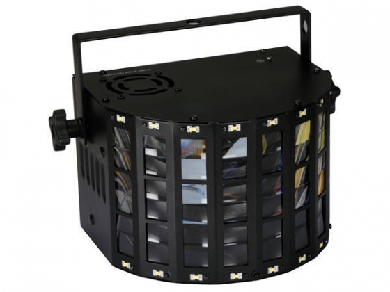 ASTAR III  - TRIPLE DERBY 4 x 3W RGBW - DMX-GESTUURD