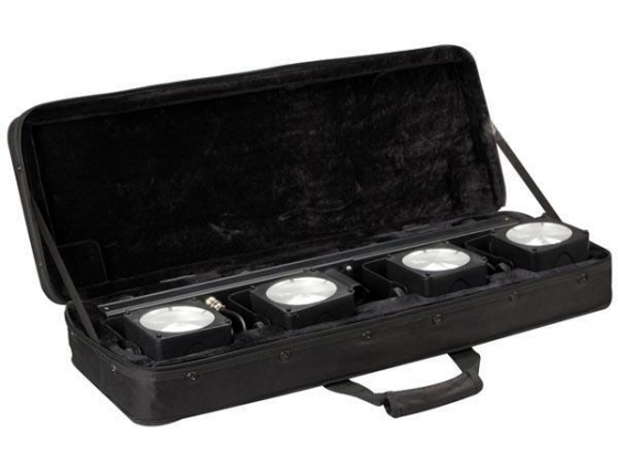 SLIMBAR - MINI LEDPAR-LICHTSET - 4 x 12 W COB RGB 