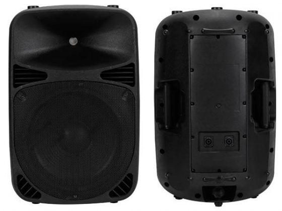2-WEG LUIDSPREKER - ABS - ROOSTER 12" - 150 W - ZWART
