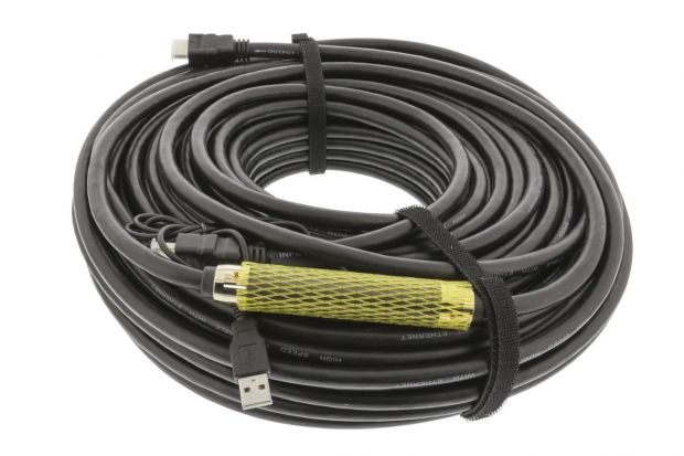 High Speed HDMI kabel met Ethernet HDMI-Connector - HDMI-Connector 40 m Zwart