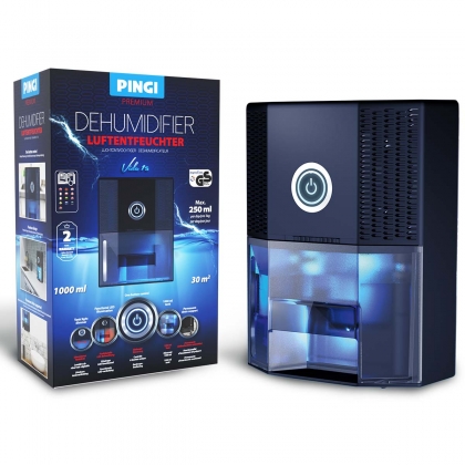 VIDA™ 1S – Premium luchtontvochtiger | 1000 ml | 30 m2