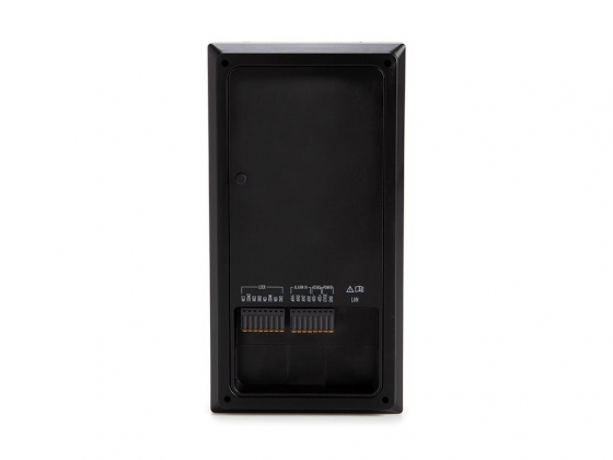 1 knop IP professionele metalen video intercom deurbel - grijs - PoE