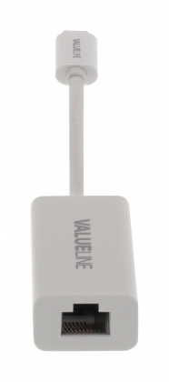 Adapter USB-C Male - RJ45 (8/8) Female Wit