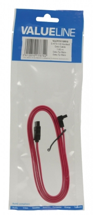 SATA 3 Gb/s Kabel Intern SATA 7-Pins Female - SATA 7-Pins Female 1.00 m Rood