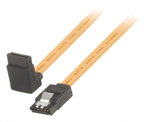 SATA 6 Gb/s Kabel Intern SATA 7-Pins Female - SATA 7-Pins Female 0.50 m Geel