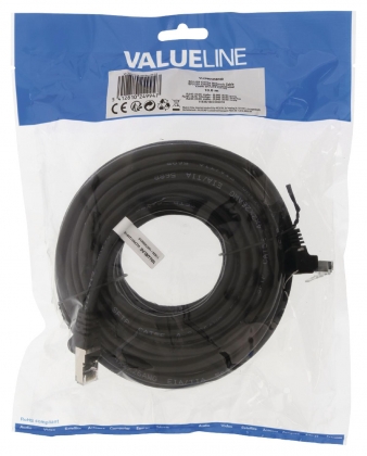 CAT5e SF/UTP Netwerkkabel RJ45 (8/8) Male - RJ45 (8/8) Male 10.0 m Zwart