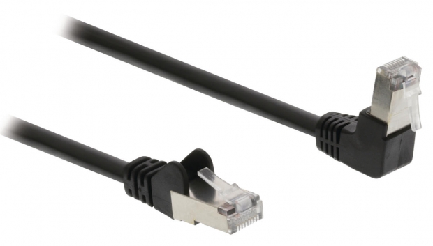 CAT5e SF/UTP Netwerkkabel RJ45 (8/8) Male - RJ45 (8/8) Male 15.0 m Zwart