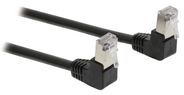 CAT5e SF/UTP Netwerkkabel RJ45 (8/8) Male - RJ45 (8/8) Male 3.00 m Zwart