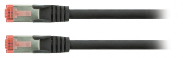 CAT6 S/FTP Netwerkkabel RJ45 (8/8) Male - RJ45 (8/8) Male 20.0 m Zwart