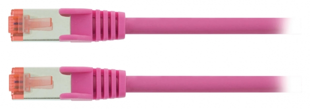 CAT6 S/FTP Netwerkkabel RJ45 (8/8) Male - RJ45 (8/8) Male 7.50 m Roze