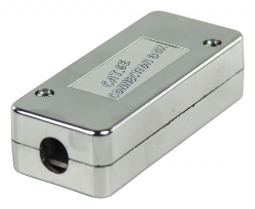 Computer RJ45 Connection Box Zilver