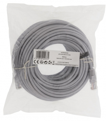 CAT5e UTP Netwerkkabel RJ45 (8/8) Male - RJ45 (8/8) Male 30.0 m Grijs