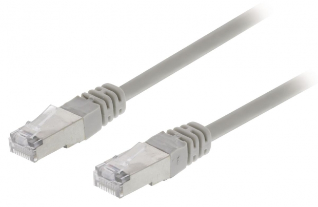 CAT5e F/UTP Netwerkkabel RJ45 (8/8) Male - RJ45 (8/8) Male 30.0 m Grijs