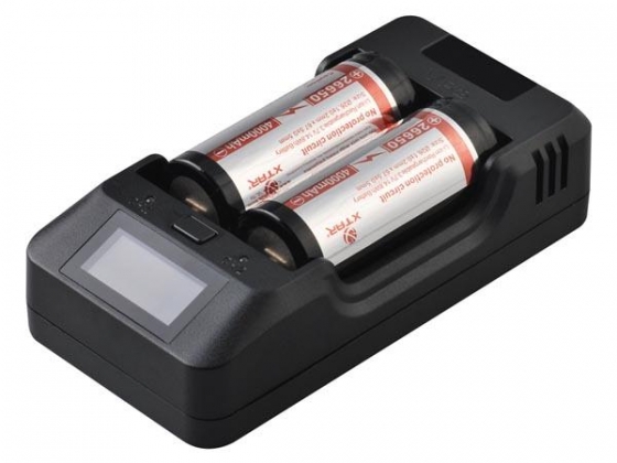 MULTIFUNCTIONELE LI-ION BATTERIJLADER - 2 BATTERIJEN