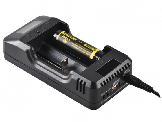 MULTIFUNCTIONELE LI-ION BATTERIJLADER - 2 BATTERIJEN