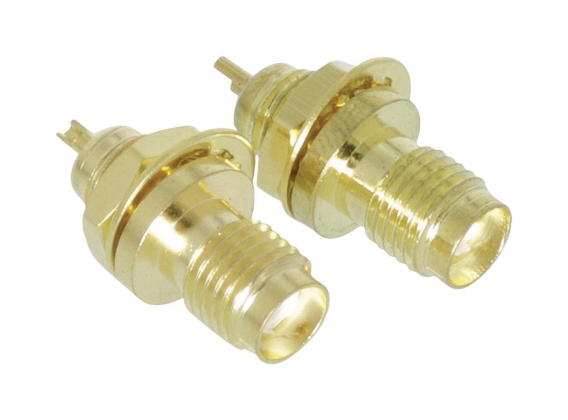 Connector SMA Female Goud