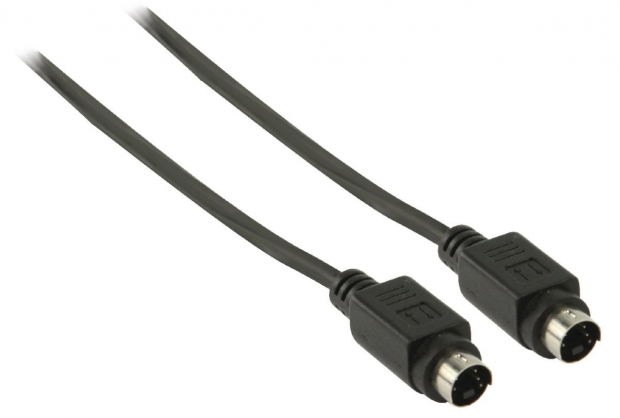 S-Video Kabel S-Video Male - S-Video Male 2.00 m Zwart