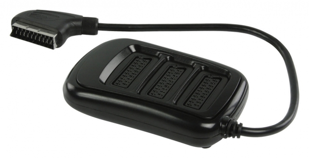 SCART Splitter SCART Male - 3x SCART Female 0.50 m Zwart