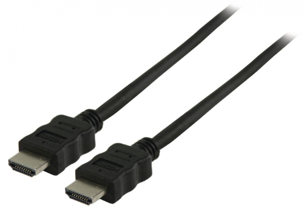 High Speed HDMI kabel met Ethernet HDMI-Connector - HDMI-Connector 0.50 m Zwart