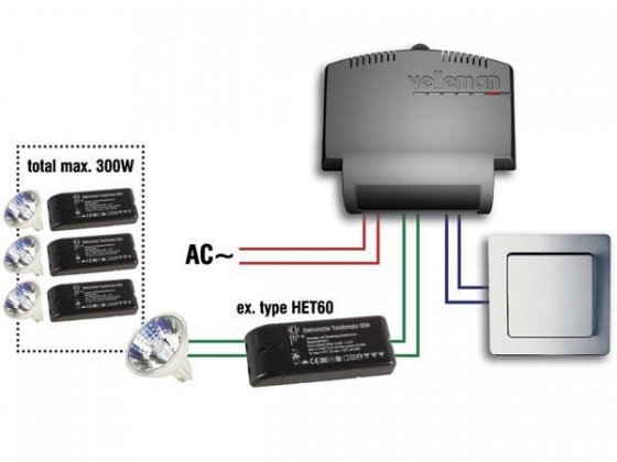 DIMMER MODULE VOOR ELEKTRONISCHE TRANSFORMATOREN