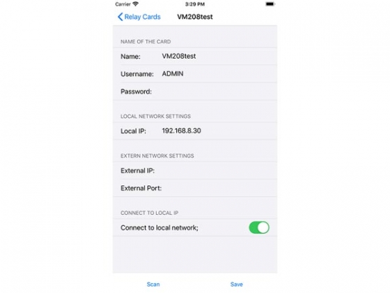 WLAN RELAISKAART VOOR DIN-RAIL-MONTAGE