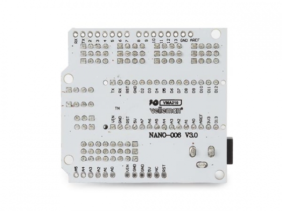 MULTIFUNCTIONEEL UITBREIDINGSBOARD VOOR ARDUINO®  NANO/UNO