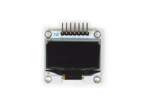 1.3" OLED-DISPLAY VOOR ARDUINO® (SH1106 DRIVER, SPI)