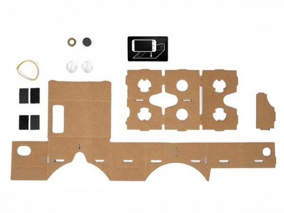 3D VIRTUAL REALITY VIEWER VOOR SMARTPHONE - MAX. AFMETINGEN 7.5 x ca. 15 cm (2.95 x ca. 5.73")