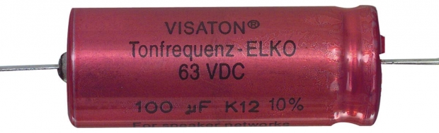 Bipolaire Elco 100UF 63V