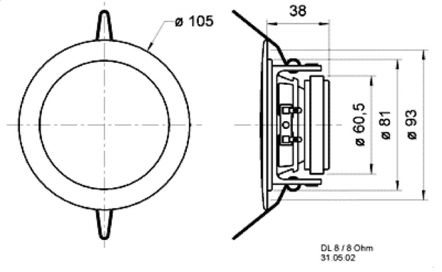 Inbouw Speaker
