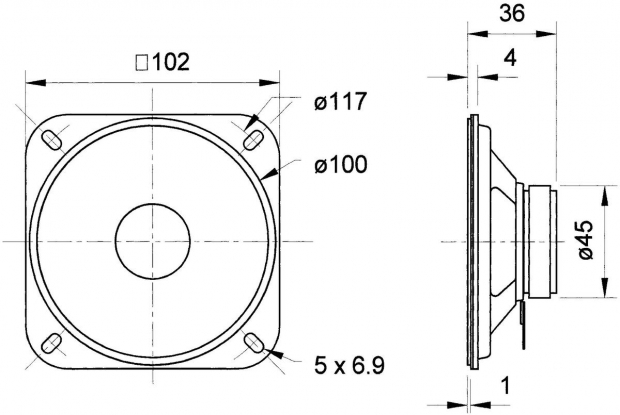 Inbouw Speaker