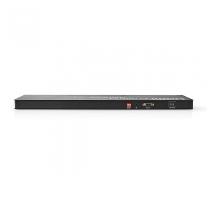 HDMI™-Splitter | 2 x 8 poort(en) | HDMI™ Input | USB-A Female / 16x HDMI™ Output | 4K@60Hz | 18 Gbps | Metaal | Antraciet