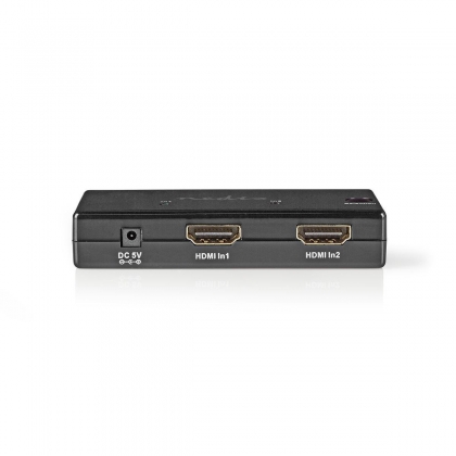 2-poorts | HDMI-Switch | Zwart