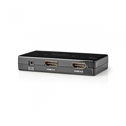 2-poorts | HDMI-Switch | Zwart