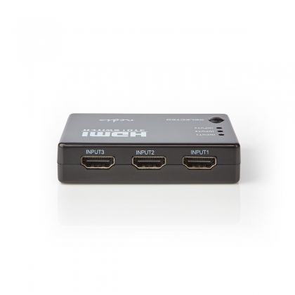 HDMI™-Switch | 3 poort(en) | 3x HDMI™ Input | 1x HDMI™ Output | 1080p | 3.4 Gbps | ABS | Zwart