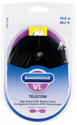 Snelle ADSL-Modemkabel 15.0 m