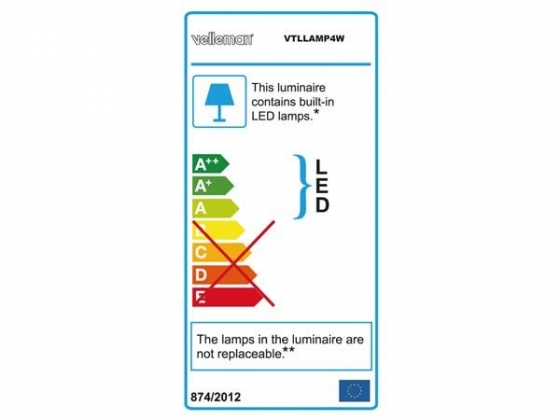 LED-LOEPLAMP 8 DIOPTRIE - 8 W - 80 LEDs - WIT