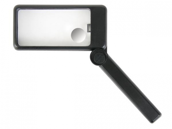 VERGROOTGLAS MET LAMP - 2x/6x
