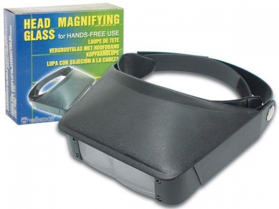 VERGROOTGLAS MET HOOFDBAND 1.5x 3x