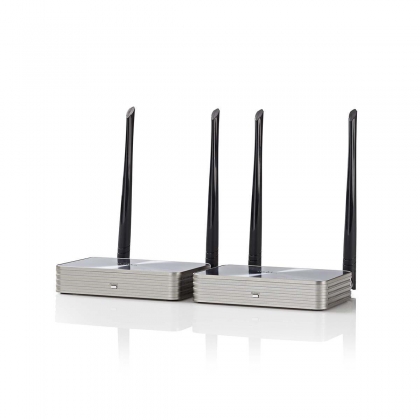 Draadloze HDMI™-Zender | Wi-Fi | 5.15 - 5.85 MHz | 100 m (gezichtsveld) | Maximale resolutie: 1080p | 6.75 Gbps | IR Return-functie | ABS | Zilver