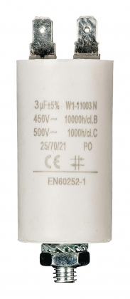 Capacitor 3.0uf / 450 v + earth