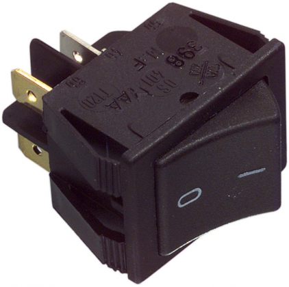 Netschakelaar aan/uit 16A/250V - 1-0 