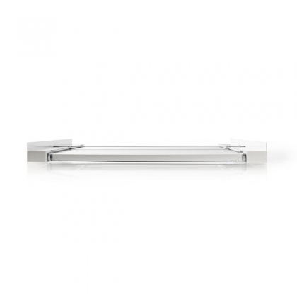 Universele Stapelkit voor Wasmachine en Wasdroger | Universeel | Uittrekbare plank | 15 | 605 mm | Wit