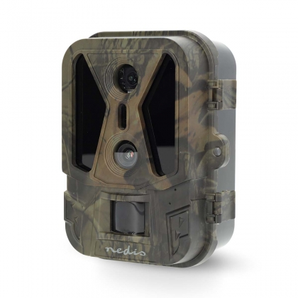 Wildcamera | 4K@10fps | 50 MPixel | 8 MPixel CMOS | IP65 | Zwart No-Glow IR | Nachtzicht | Kijkhoek: 100 ° | Bewegingssensor | Detectiehoek: 120 ° | Detectiebereik: 25 m | Scherm grootte: 2.4 " | LCD-Scherm | Bruin / Groen
