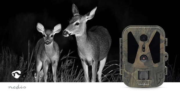 Wildcamera | 4K@10fps | 50 MPixel | 8 MPixel CMOS | IP65 | Zwart No-Glow IR | Nachtzicht | Kijkhoek: 100 ° | Bewegingssensor | Detectiehoek: 120 ° | Detectiebereik: 25 m | Scherm grootte: 2.4 " | LCD-Scherm | Bruin / Groen